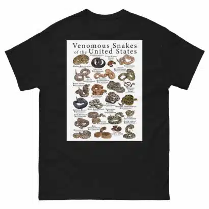 Venomous Snakes of the United States - Men's classic tee - Image 2