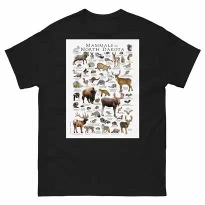 Mammals of North Dakota - Men's classic tee - Image 2