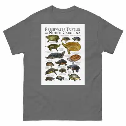 Freshwater Turtles of North Carolina - Men's classic tee - Image 4