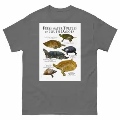 Freshwater Turtles of South Dakota - men's classic tee - Image 4