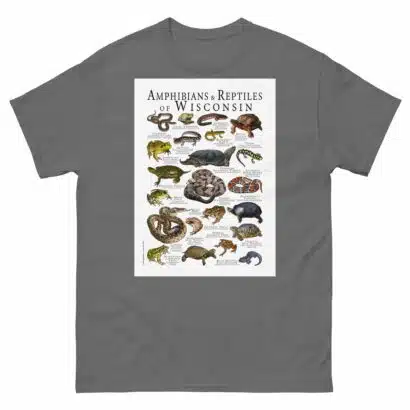 Amphibians & Reptiles of Wisconsin - Men's classic tee - Image 4