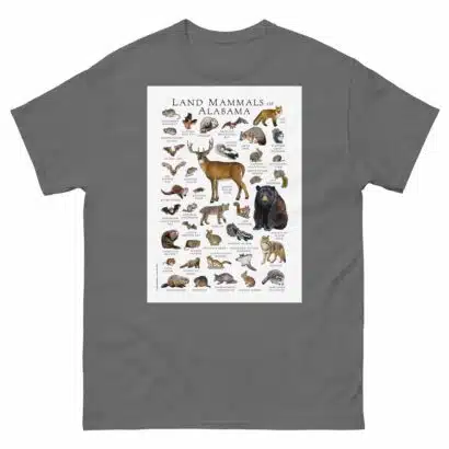 Land Mammals of Alabama - Men's classic tee - Image 4
