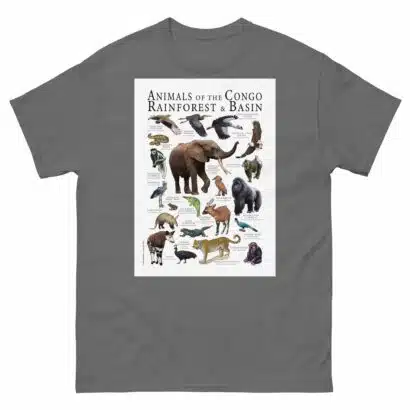 Animals of the Congo Rainforest - Men's classic tee - Image 4