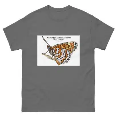Arachne Checkerspot Butterfly - Men's classic tee - Image 4
