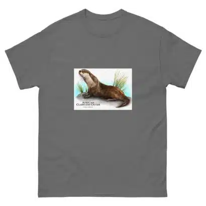 African Clawless Otter - Men's classic tee - Image 4