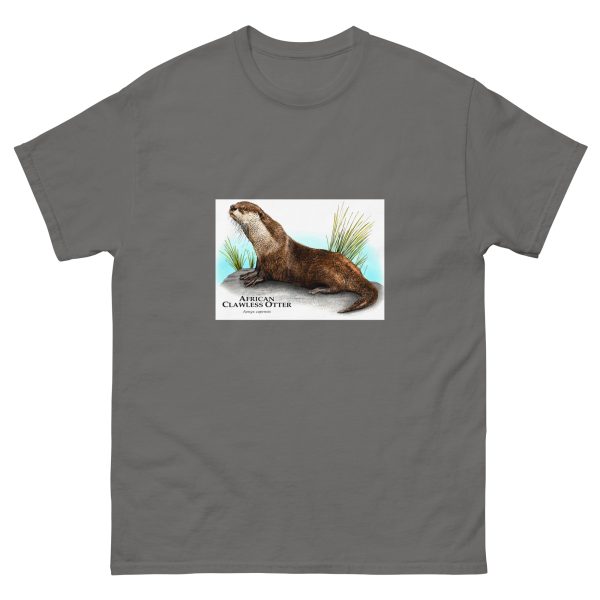 African Clawless Otter - Men's classic tee - Image 4