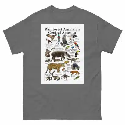 Rainforest Animals of Central America - Men's classic tee - Image 4