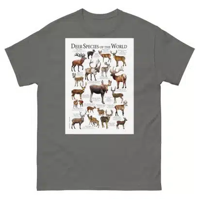 Deer Species of the World - Men's classic tee - Image 4