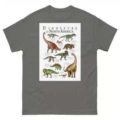 Dinosaurs of North America - Men's classic tee - Image 4