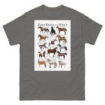 Horse Breeds of the World - Men's classic tee - Image 4