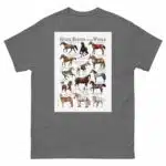 Horse Breeds of the World - Men's classic tee - Image 4