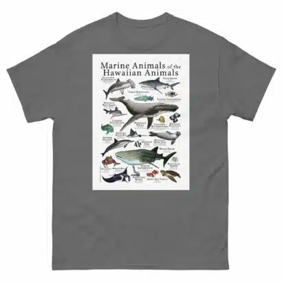 Marine Animals of Hawaii - Men's classic tee - Image 4