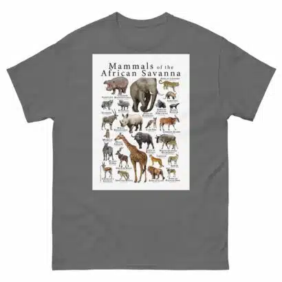 Mammals of the African Savanna - Men's classic tee - Image 4