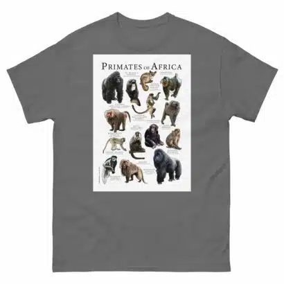 Primates of Africa - Men's classic tee - Image 4