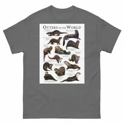 Otters of the World - Men's classic tee - Image 4