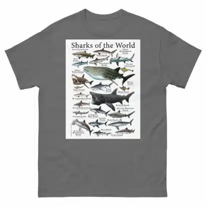 Sharks of the World - Men's classic tee - Image 4