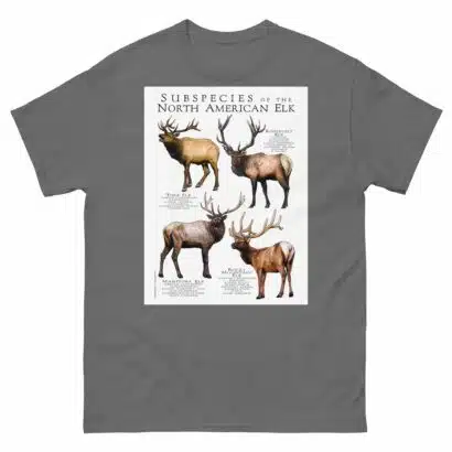 Subspecies of North American Elk - Men's classic tee - Image 4