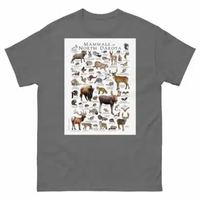 Mammals of North Dakota - Men's classic tee - Image 4