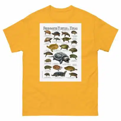 Freshwater Turtles of Texas - Men's classic tee - Image 8