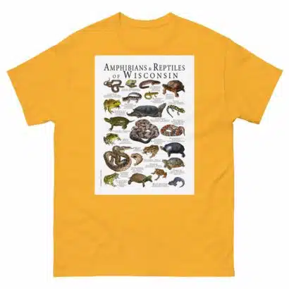 Amphibians & Reptiles of Wisconsin - Men's classic tee - Image 8