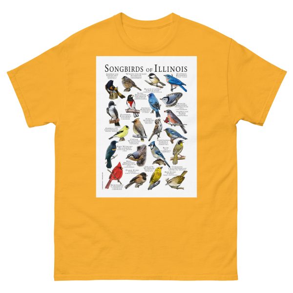 Songbirds of Illinois - Men's classic tee - Image 8