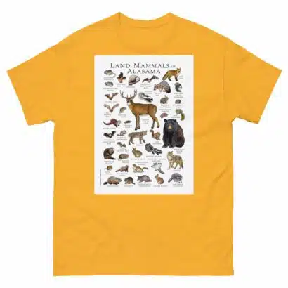 Land Mammals of Alabama - Men's classic tee - Image 8