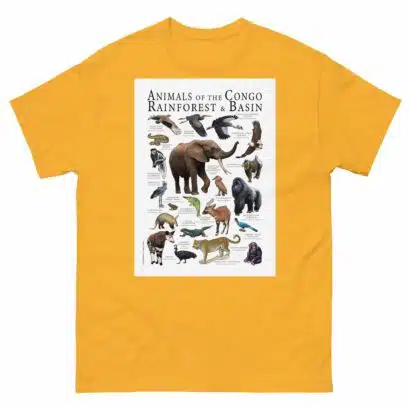 Animals of the Congo Rainforest - Men's classic tee - Image 8