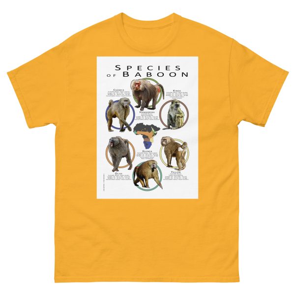 Species of Baboon - Men's classic tee - Image 8