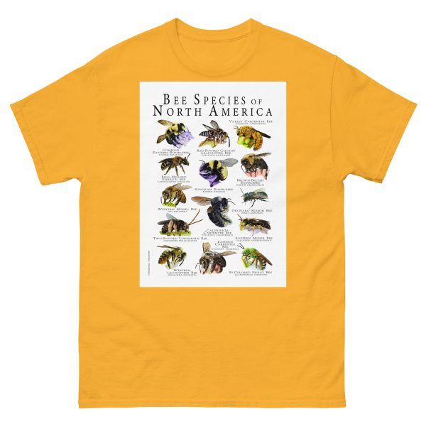 Bee Species of North America - Men's classic tee - Image 8