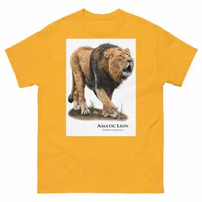 Asiatic Lion - Men's classic tee - Image 8
