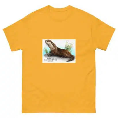 African Clawless Otter - Men's classic tee - Image 8