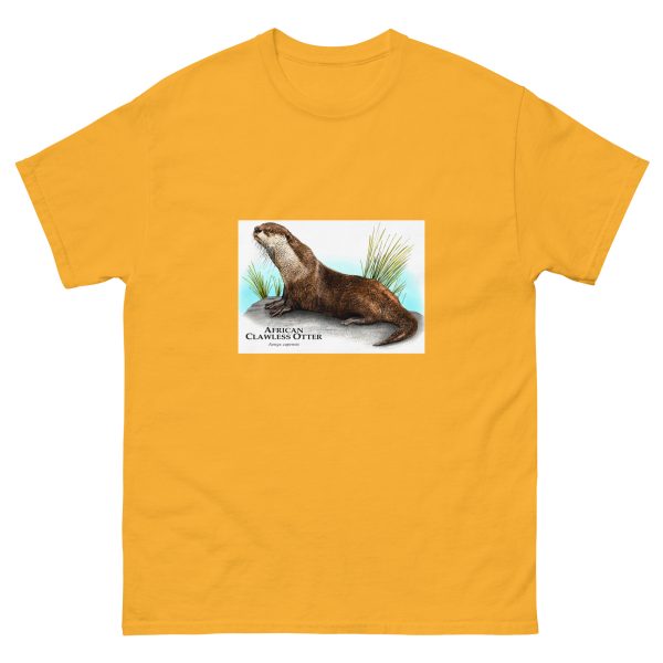 African Clawless Otter - Men's classic tee - Image 8