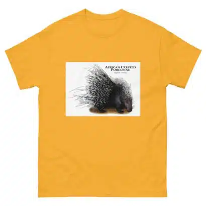 African Crested Porcupine - Men's classic tee - Image 8