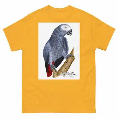 African Gray Parrot - Men's classic tee - Image 8