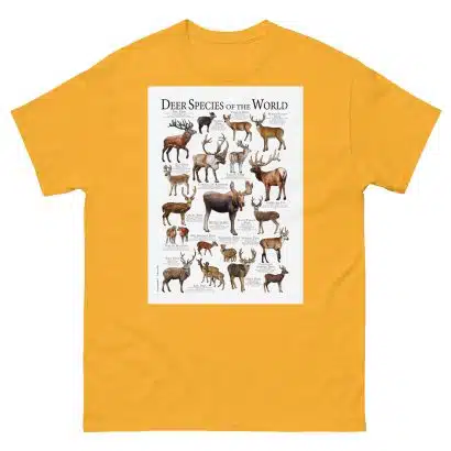 Deer Species of the World - Men's classic tee - Image 8