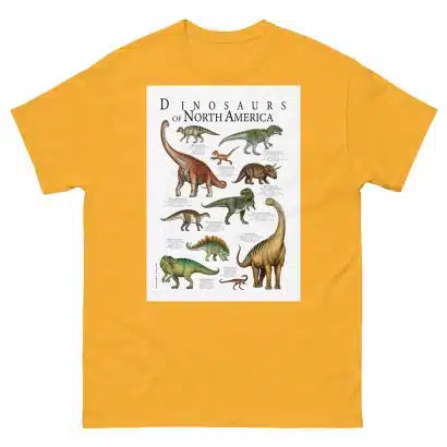 Dinosaurs of North America - Men's classic tee - Image 8