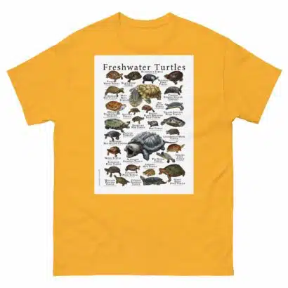 Freshwater Turtles of the World - Men's classic tee - Image 8