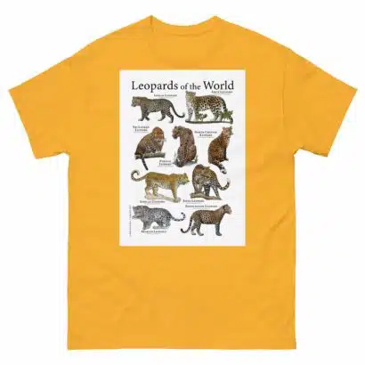 Leopards of the World - Men's classic tee - Image 8