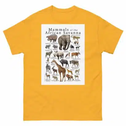 Mammals of the African Savanna - Men's classic tee - Image 8