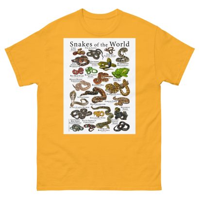 Snakes of the World - Men's classic tee - Image 8