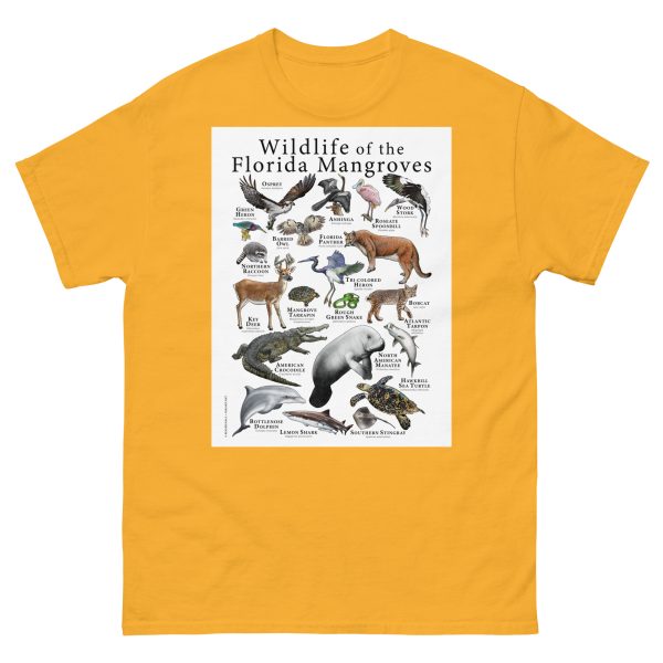 Wildlife of the Florida Mangroves - Men's classic tee - Image 8