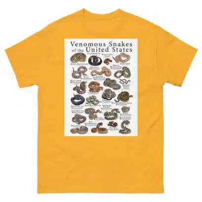 Venomous Snakes of the United States - Men's classic tee - Image 8