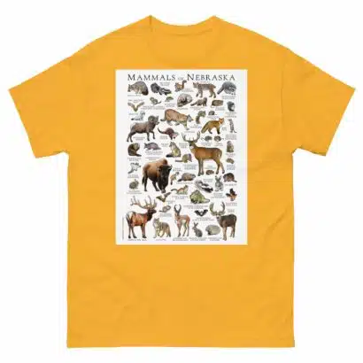 Mammals of Nebraska - Men's classic tee - Image 8