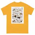 Mammals of North Dakota - Men's classic tee - Image 8