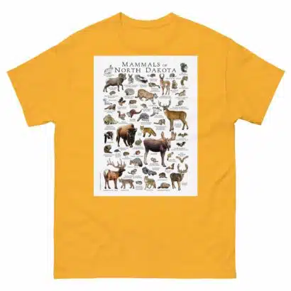 Mammals of North Dakota - Men's classic tee - Image 8
