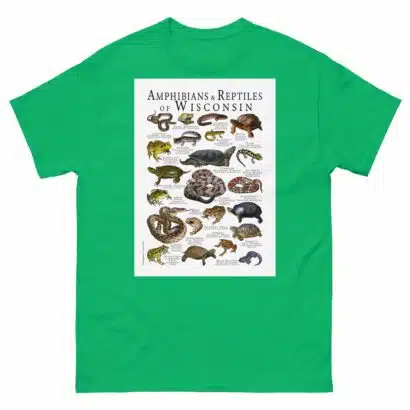 Amphibians & Reptiles of Wisconsin - Men's classic tee - Image 6