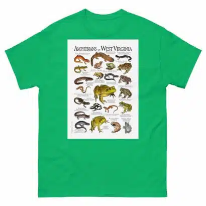 Amphibians of West Virginia - Men's classic tee - Image 6
