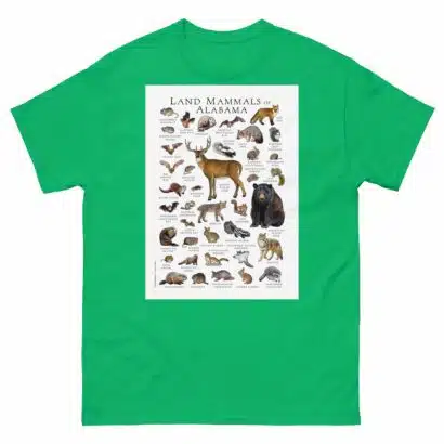 Land Mammals of Alabama - Men's classic tee - Image 6