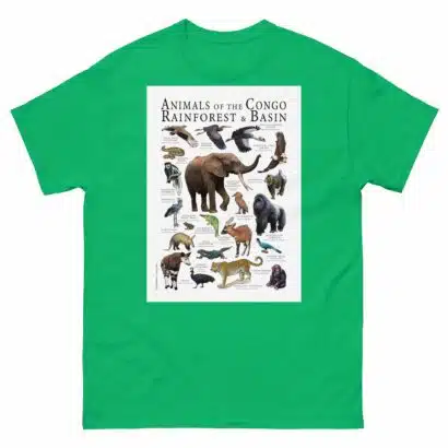 Animals of the Congo Rainforest - Men's classic tee - Image 6