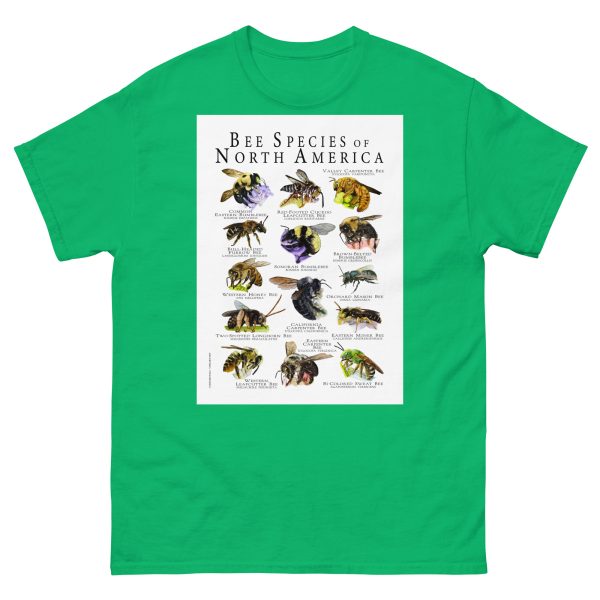 Bee Species of North America - Men's classic tee - Image 6